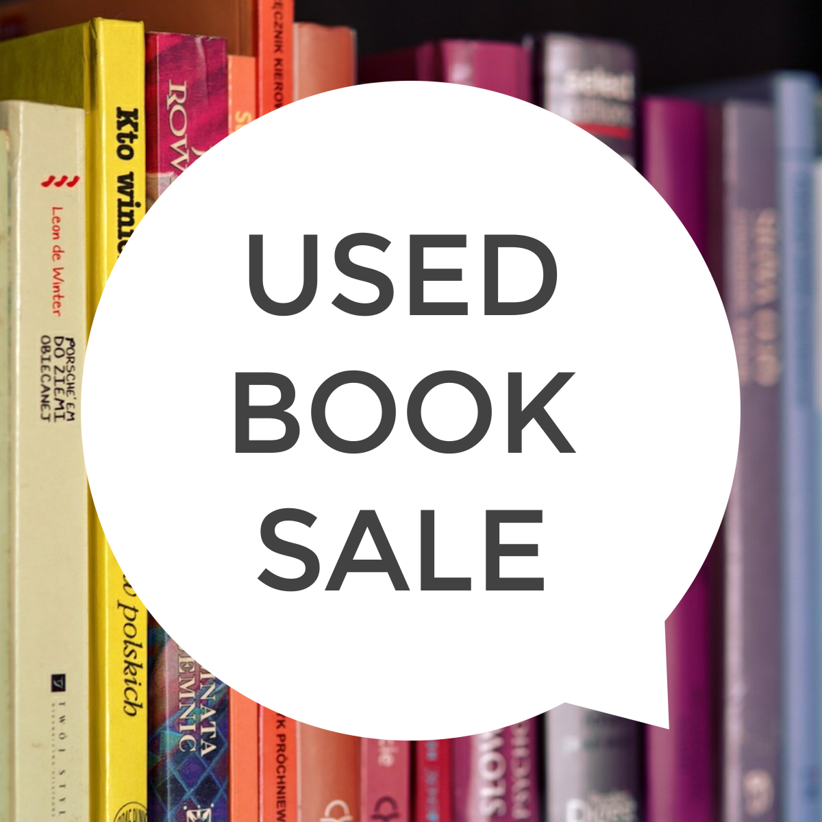 Used Book Sale 