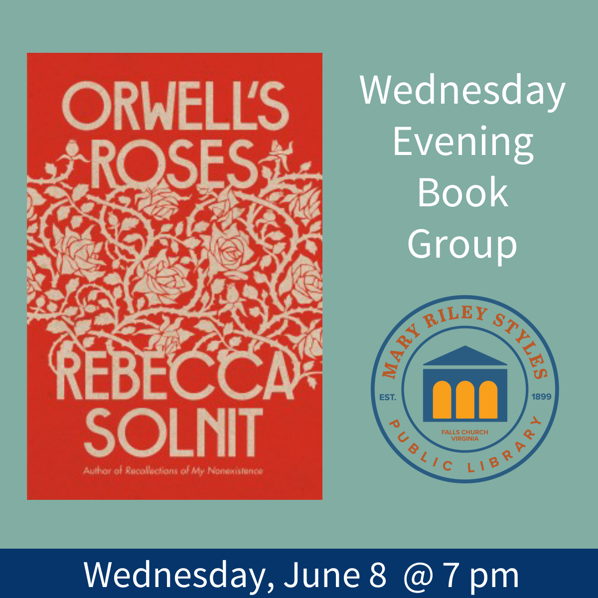 Wednesday Evening Book Group graphic