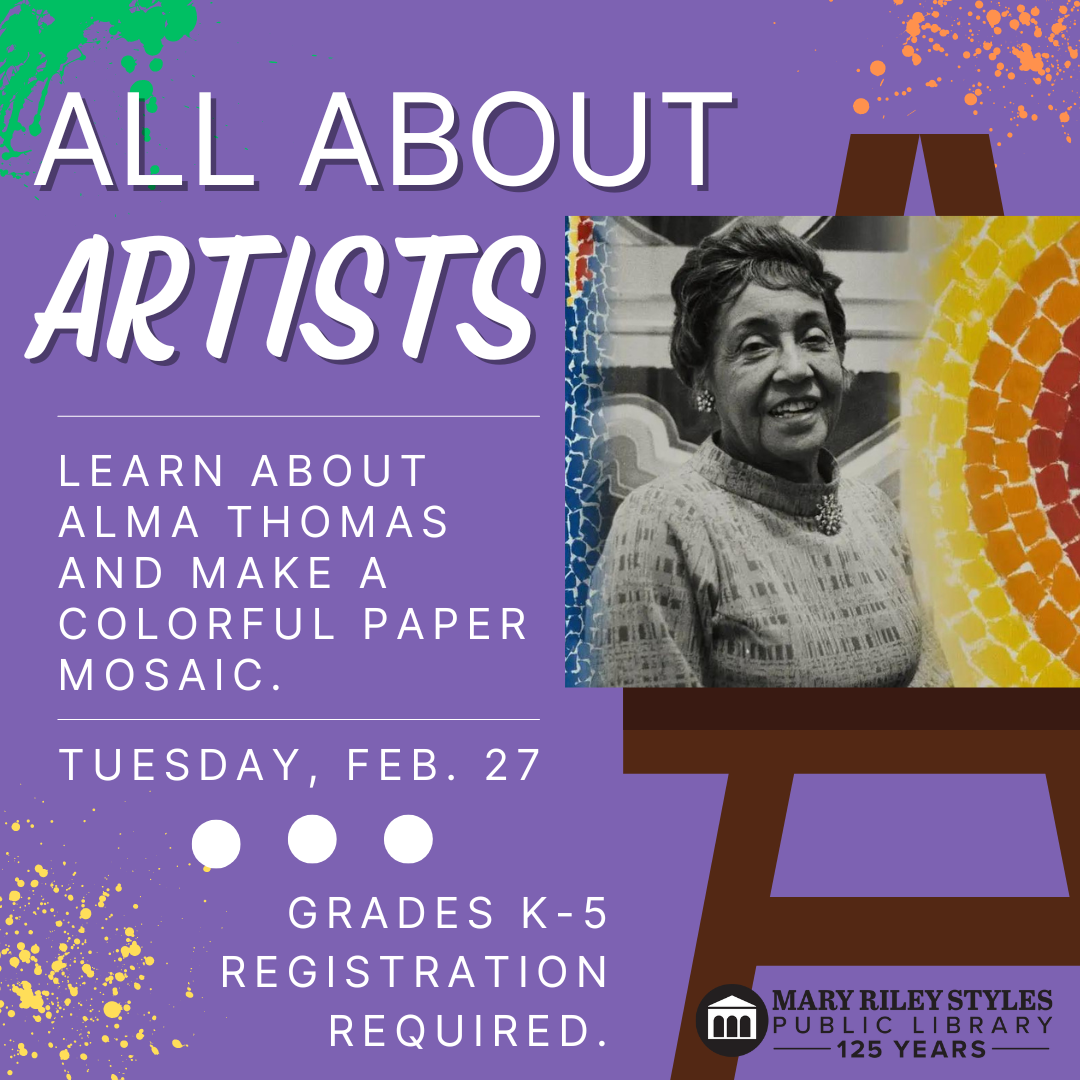 ALL ABOUT ARTISTS FEBRUARY 27 AT 4:45 PM 
