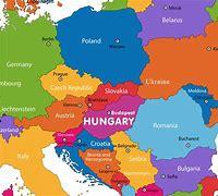 Hungary in a map